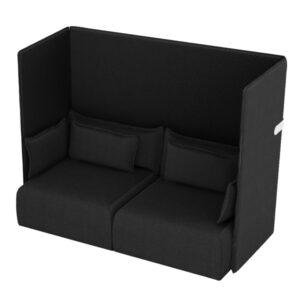 divanetto 2 posti oasis oa2 nero