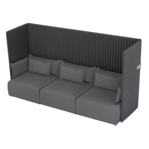 divanetto 3 posti oasis oa3 antracite