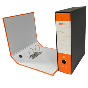 registratore starbox f.to protocollo dorso 8cm arancio starline/sfuso