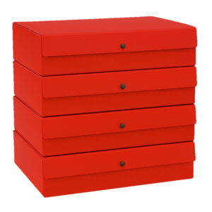 scatola progetto 4 rosso starline