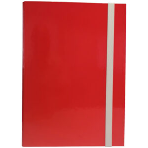 cartella progetto dorso 3cm c/elastico rosso starline