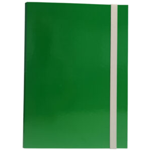cartella progetto dorso 3cm c/elastico verde starline