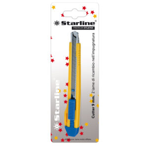 cutter 9mm con bloccalama premium starline