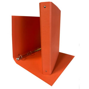raccoglitore 4r 30mm 22x30 rivestito in ppl arancio kingcolor starline
