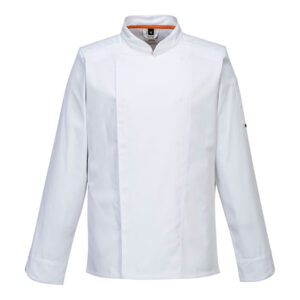 giacca da cuoco meshair pro a manica lunga tg xxl bianco portwest