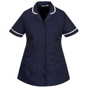 camice stretch da donna tg l blu navy portwest