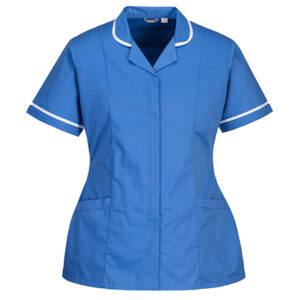 camice stretch da donna tg l azzurro portwest