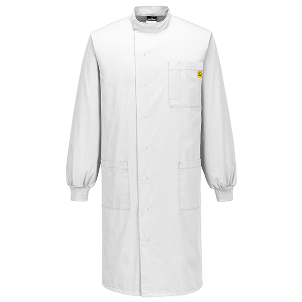 camice da laboratorio antistatico howie tg m bianco portwest